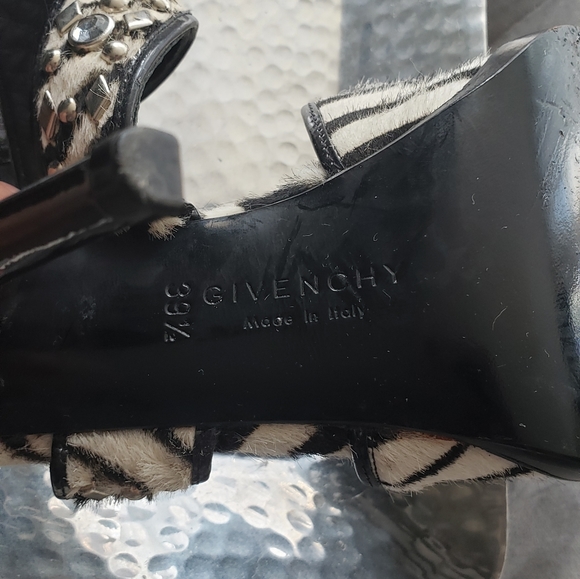 Givenchy Zebra Print Heels - Picture 8 of 10
